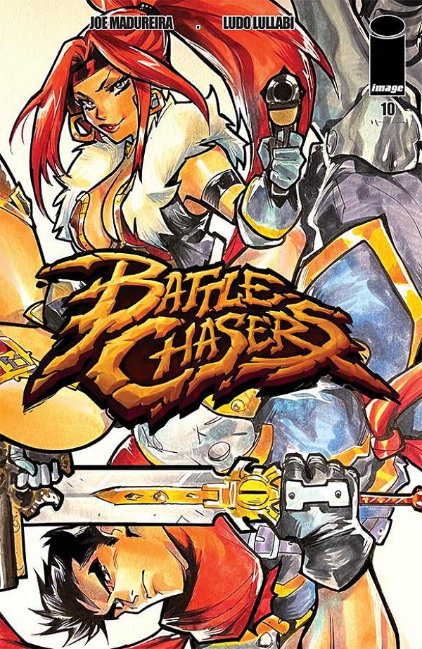 Battle Chasers #10 variant cover by Mirka Andolfo