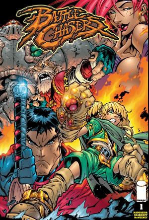 Battle Chasers #1 cover