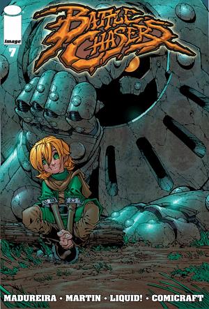Battle Chasers #7 cover