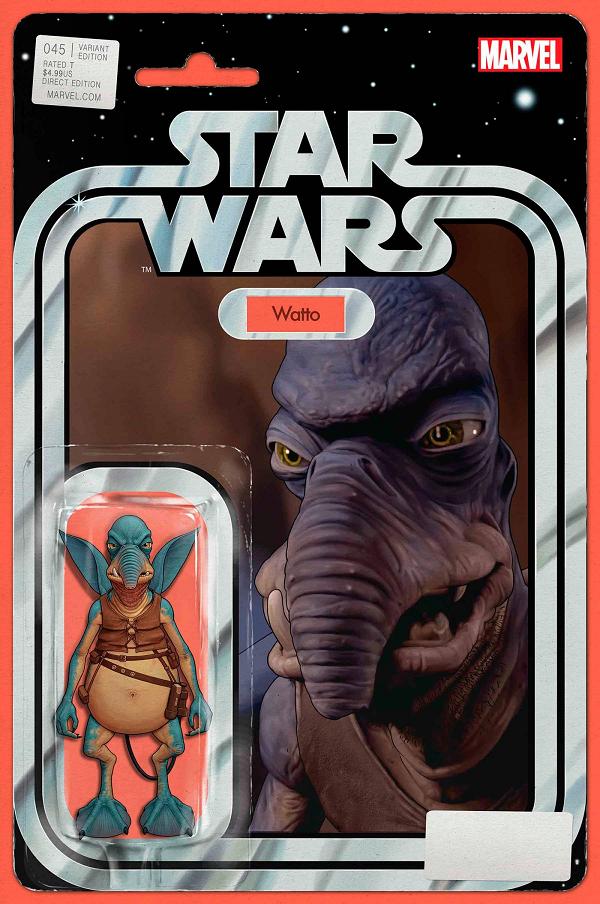 Star Wars #45 JTC ACTION FIGURE cover