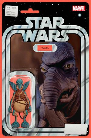 Star Wars #45 JTC ACTION FIGURE cover