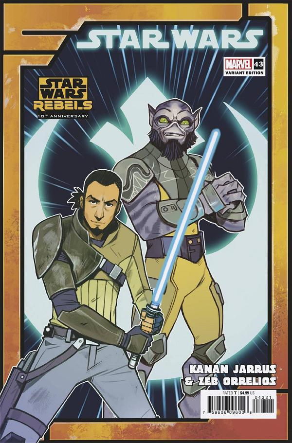 Star Wars #43 CASPAR WIJNGAARD REBELS 10TH ANNIV cover