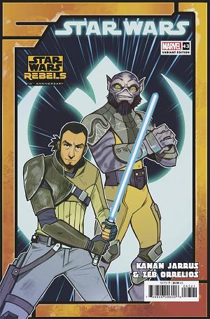 Star Wars #43 CASPAR WIJNGAARD REBELS 10TH ANNIV cover