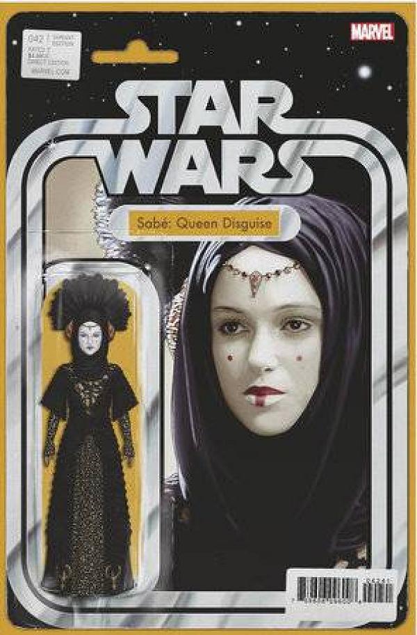 Star Wars #42 JOHN TYLER CHRISTOPHER ACTION FIGURE cover