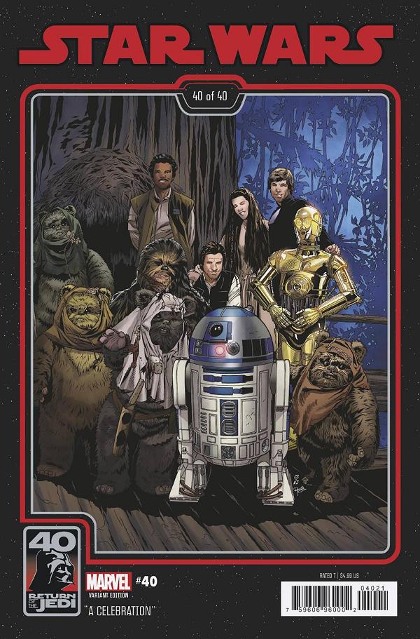 Star Wars #40 SPROUSE RETURN OF JEDI 40TH ANNIVERSARY cover