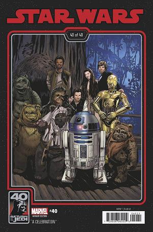 Star Wars #40 SPROUSE RETURN OF JEDI 40TH ANNIVERSARY cover