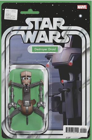 Star Wars #40 JOHN TYLER CHRISTOPHER ACTION FIGURE cover
