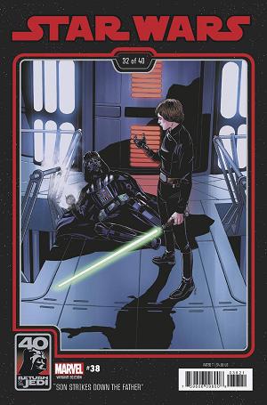 Star Wars #38 SPROUSE RETURN OF THE JEDI 40TH ANNIV cover