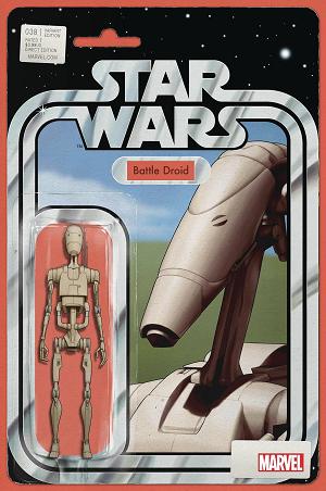Star Wars #38 JOHN TYLER CHRISTOPHER ACTION FIGURE cover