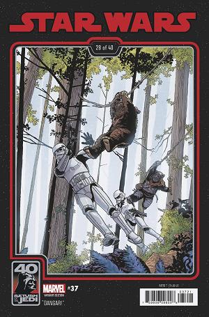 Star Wars #37 SPROUSE RETURN OF THE JEDI 40TH ANNIV cover
