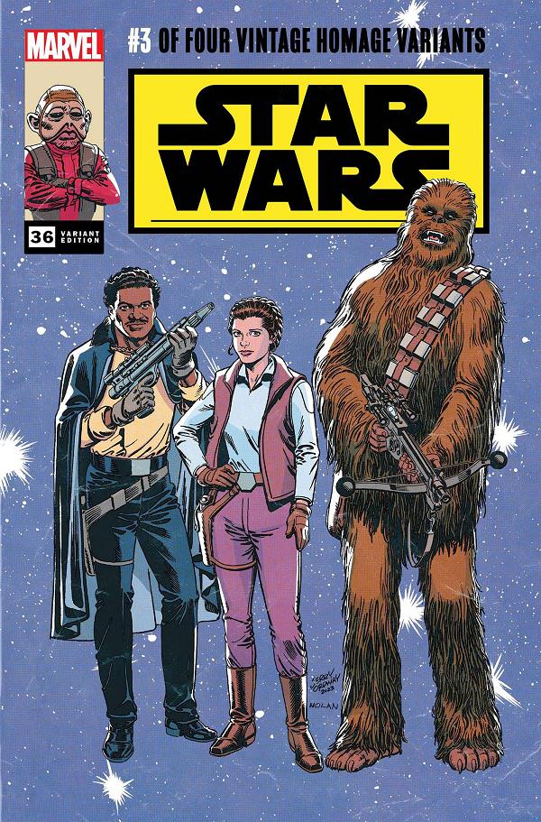 Star Wars #36 ORDWAY CLASSIC TRADE DRESS cover