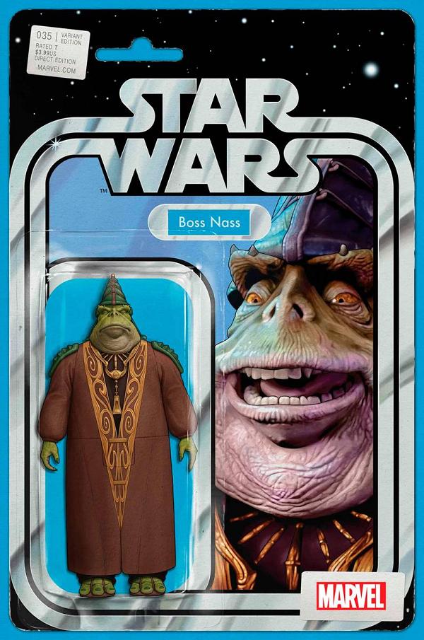 Star Wars #35 JOHN TYLER CHRISTOPHER ACTION FIG cover