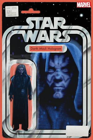 Star Wars #34 CHRISTOPHER ACTION FIGURE cover