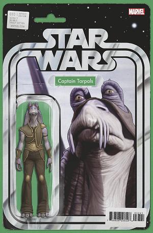Star Wars #33 CHRISTOPHER ACTION FIGURE cover
