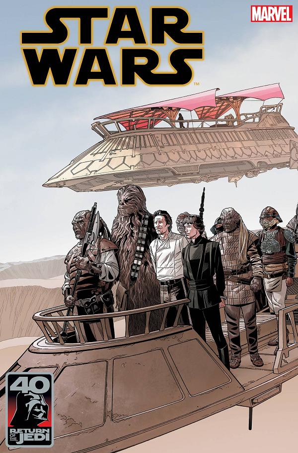 Star Wars #32 SPROUSE RETURN JEDI 40TH ANNIVERSARY cover