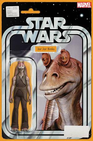 Star Wars #32 CHRISTOPHER ACTION FIGURE cover