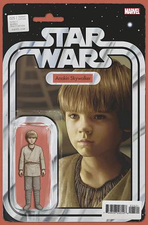 Star Wars #25 CHRISTOPHER ACTION FIGURE cover