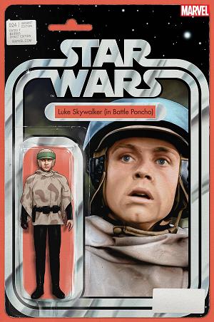 Star Wars #24 CHRISTOPHER ACTION FIGURE cover