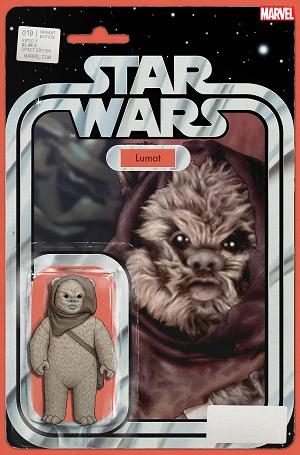Star Wars #19 CHRISTOPHER ACTION FIGURE cover