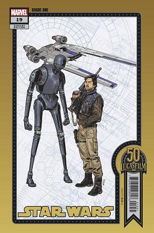 Star Wars #19 SPROUSE LUCASFILM 50TH cover