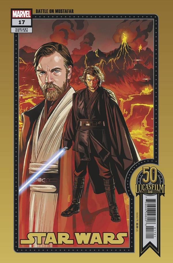 Star Wars #17 SPROUSE LUCASFILM 50TH cover