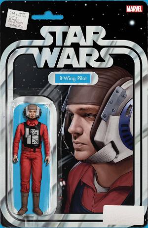 Star Wars #14 CHRISTOPHER ACTION FIGURE cover