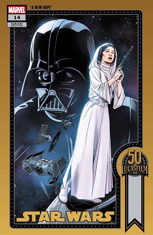 Star Wars #14 SPROUSE LUCASFILM 50TH cover