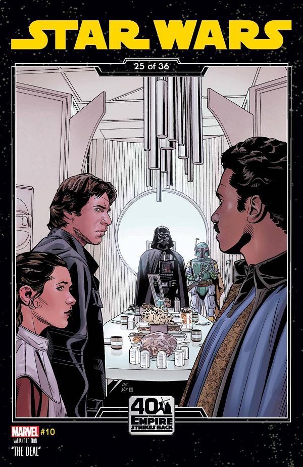 Star Wars #10 SPROUSE EMPIRE STRIKES BACK cover