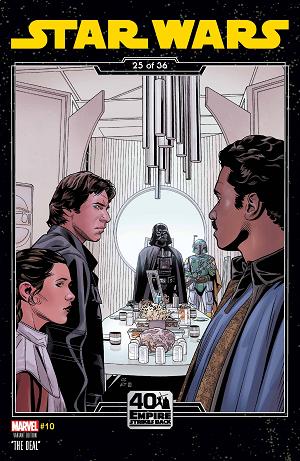 Star Wars #10 SPROUSE EMPIRE STRIKES BACK cover