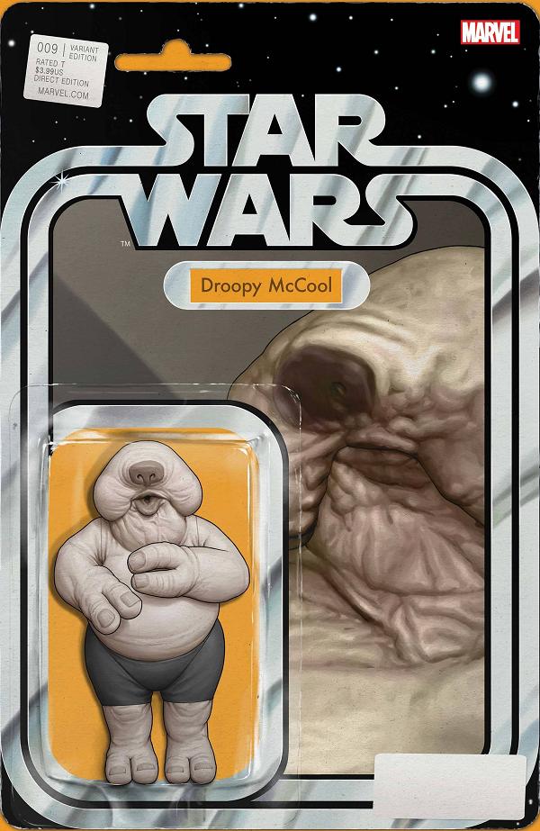 Star Wars #9 CHRISTOPHER ACTION FIGURE cover