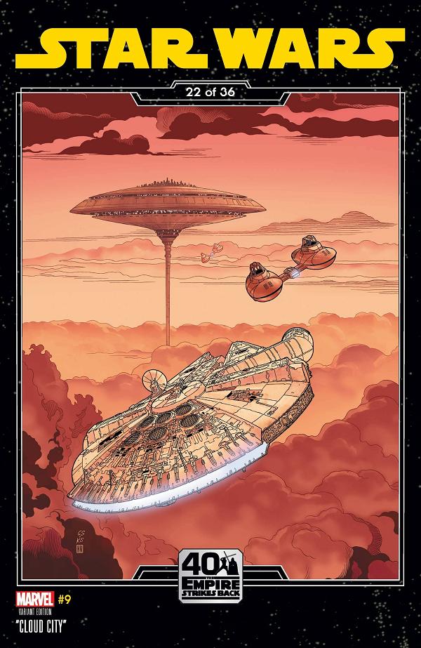 Star Wars #9 SPROUSE EMPIRE STRIKES BACK cover