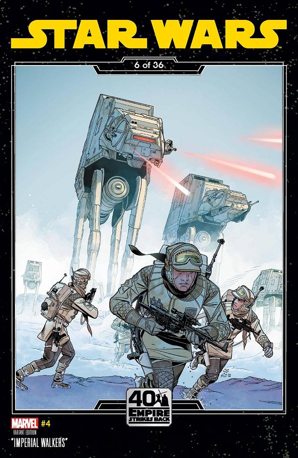 Star Wars #4 SPROUSE EMPIRE STRIKES BACK cover