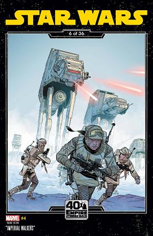 Star Wars #4 SPROUSE EMPIRE STRIKES BACK cover