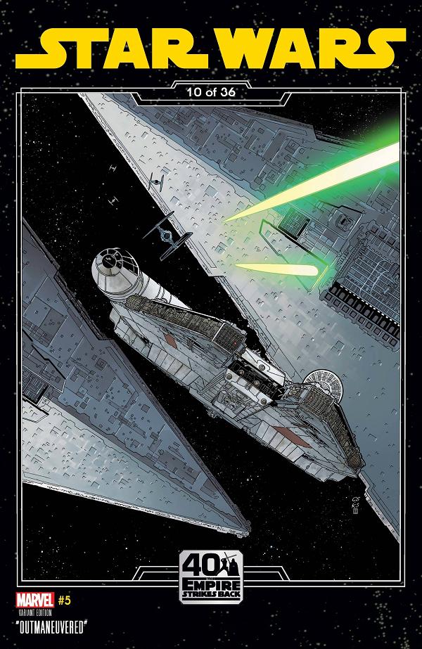 Star Wars #5 SPROUSE EMPIRE STRIKES BACK cover