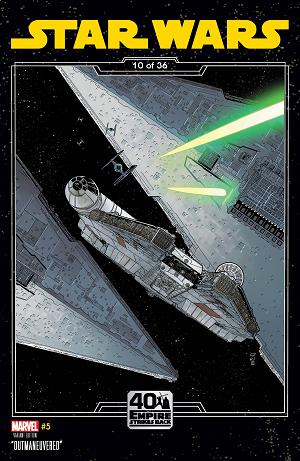Star Wars #5 SPROUSE EMPIRE STRIKES BACK cover