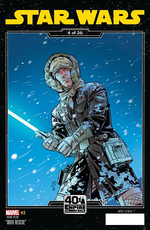 Star Wars #3 SPROUSE EMPIRE STRIKES BACK cover