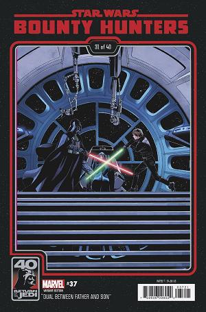 Star Wars Bounty Hunters #37 RETURN OF JEDI 40TH ANNIV cover