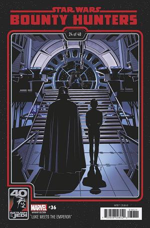 Star Wars Bounty Hunters #36 RETURN OF JEDI 40TH ANNIV cover