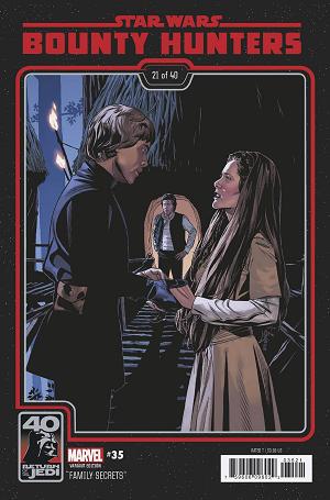Star Wars Bounty Hunters #35 RETURN OF JEDI 40TH ANNIV cover