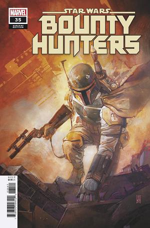 Star Wars Bounty Hunters #35 ALEX MALEEV BOBA FETT cover