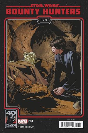 Star Wars Bounty Hunters #33 RETURN OF JEDI 40TH ANNIV cover