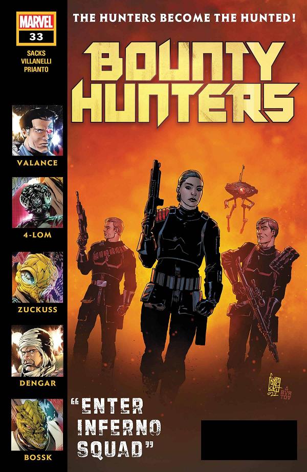 Star Wars Bounty Hunters #33 cover