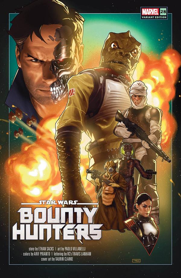 Star Wars Bounty Hunters #28 CLARKE REVELATIONS cover