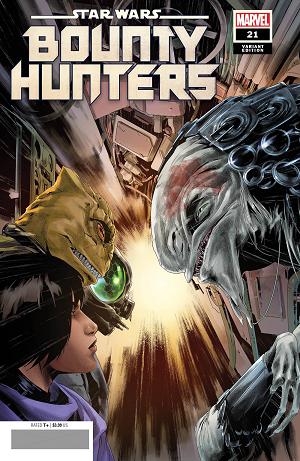 Star Wars Bounty Hunters #21 VILLANELLI cover