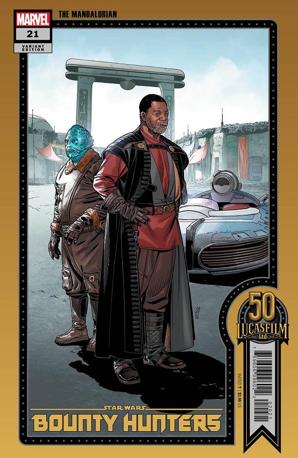 Star Wars Bounty Hunters #21 variant cover by Chris Sprouse