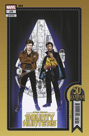 Star Wars Bounty Hunters #19 SPROUSE LUCASFILM 50TH cover