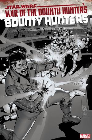 Star Wars Bounty Hunters #17 CAMUNCOLI CARBONITE cover