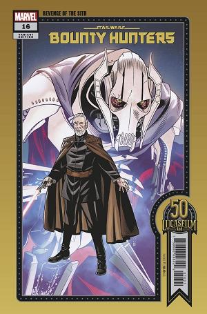 Star Wars Bounty Hunters #16 SPROUSE LUCASFILM 50TH cover