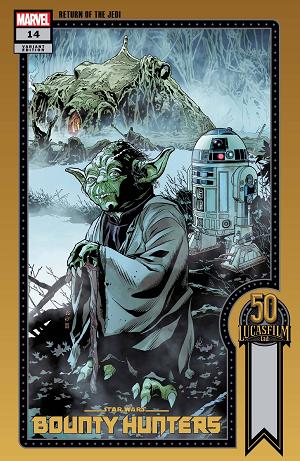 Star Wars Bounty Hunters #14 SPROUSE LUCASFILM 50TH cover