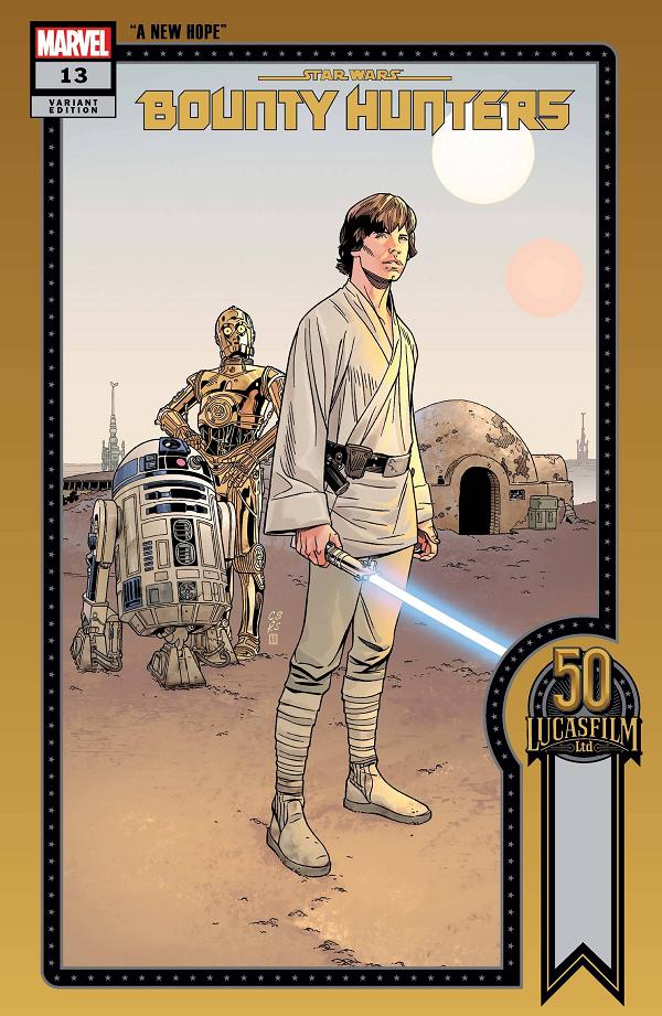 Star Wars Bounty Hunters #13 SPROUSE LUCASFILM 50TH cover